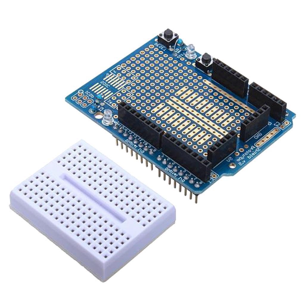 TWISAXC Prototyping Expansion Board Ensures Direct Component Connectivity Promoting Fast Iteration in Project Development Prototype PCB Expansion Board