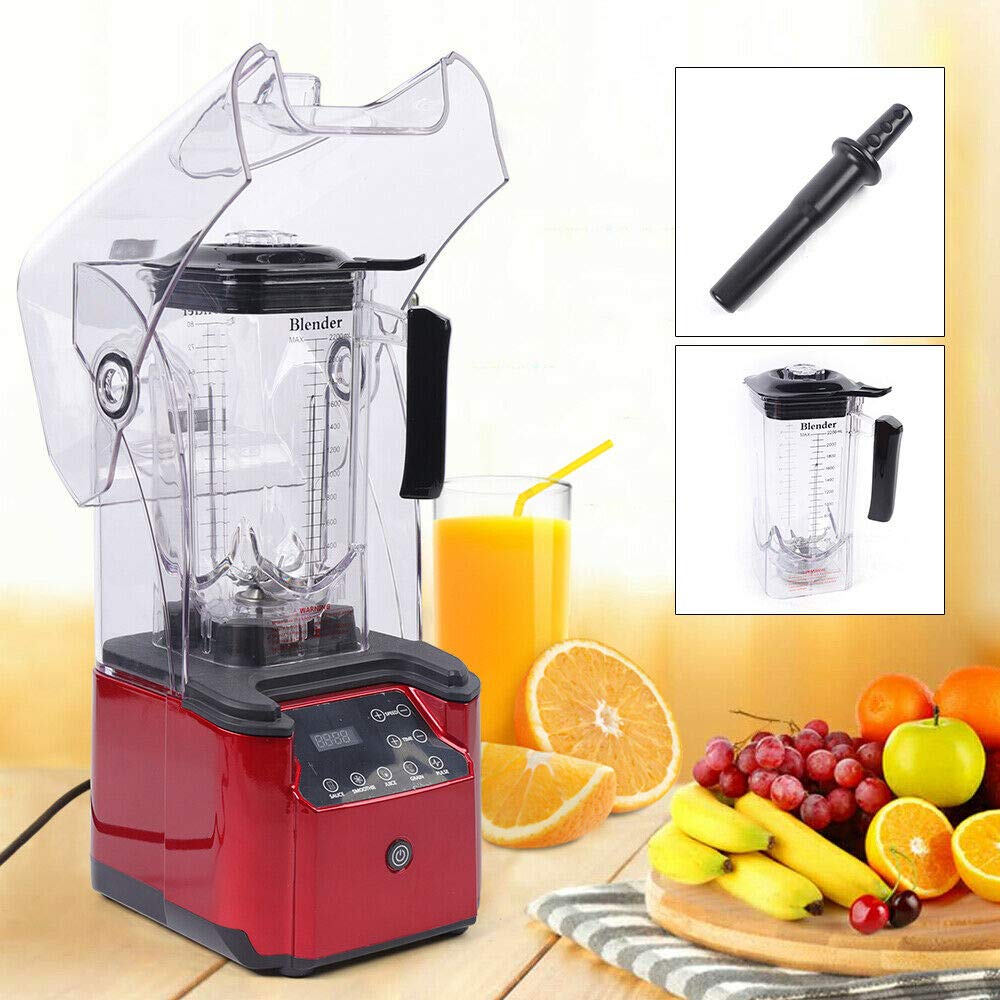 Mixeur insonorisé pour glace, broyeur, smoothie, centrifugeuse professionnelle, mixeur de bar, insonorisé, haute performance, fabrication intelligente, isolation acoustique