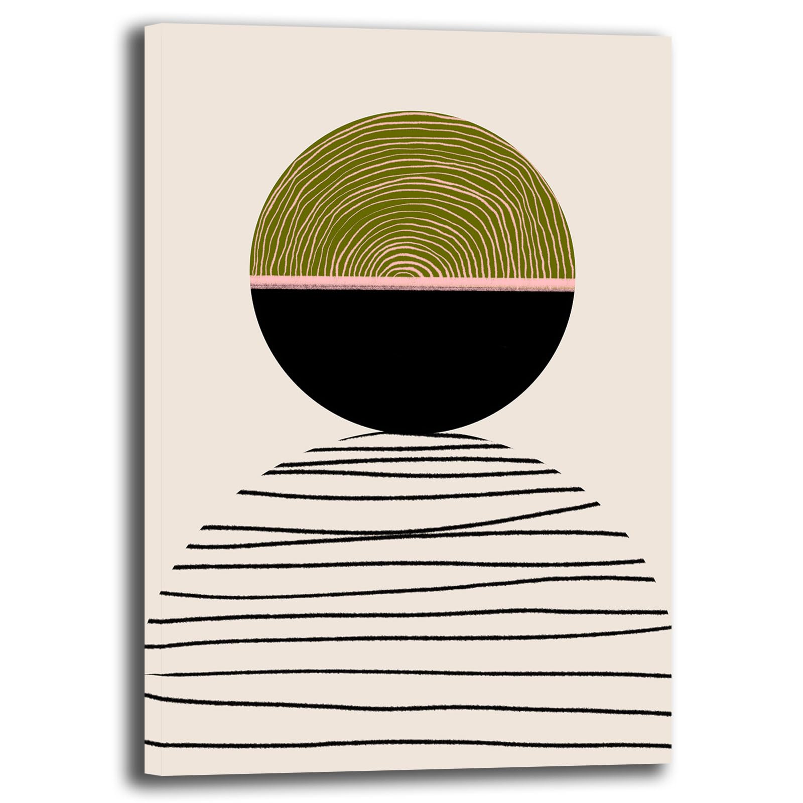 Quadri Moderni Soggiono Astratto Quadro Moderno su Tela Stampa Canvas Astratta Decorazione da Parete per Salotto Camera da Letto Ufficio Arredamento Contemporaneo (2, 30x40 cm, Canvas intelaiato)