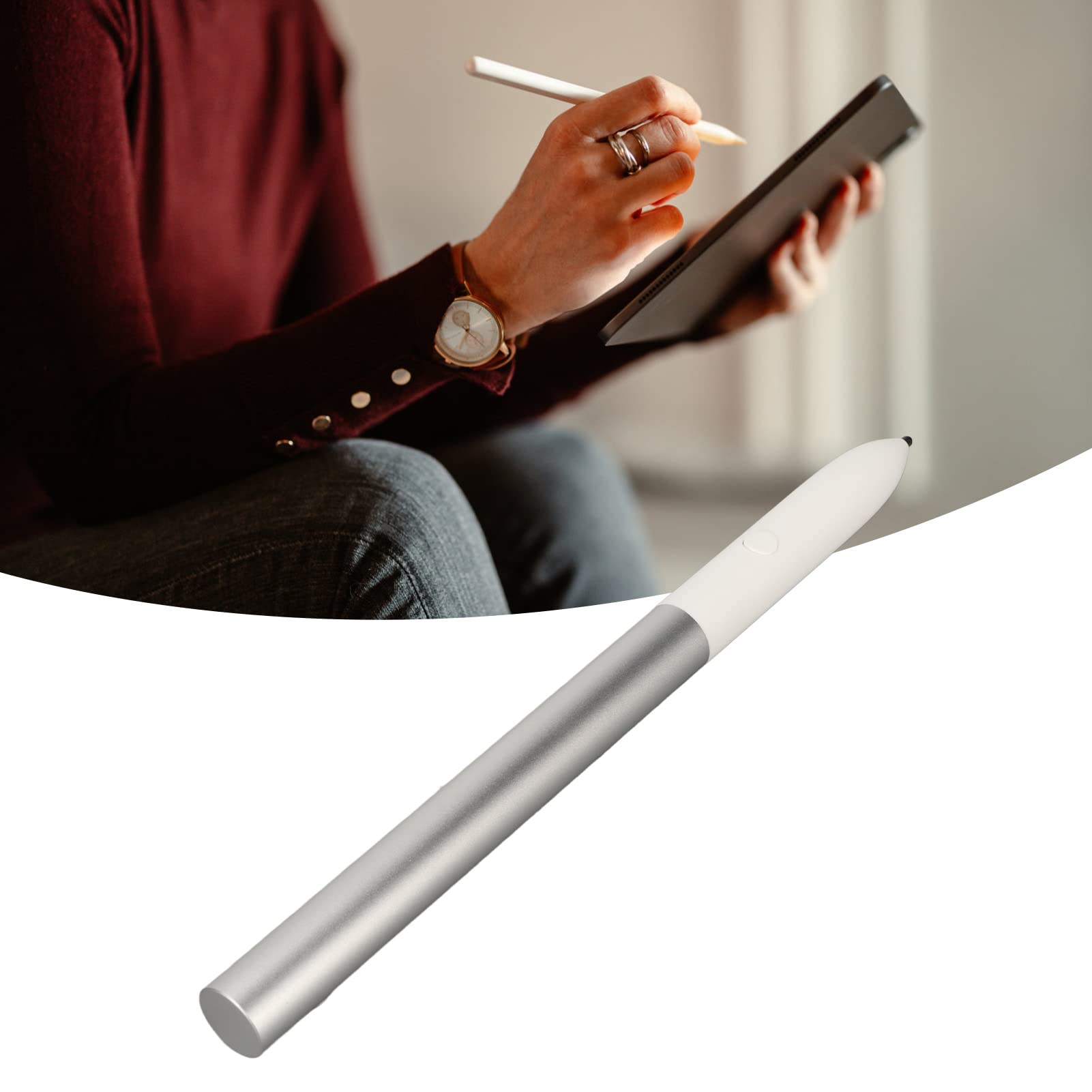 Sxhlseller Penna Stilo Intelligente per e Slate |Supporto per l'inclinazione, Sostituzione dello Stilo da Disegno con Risposta Alla Pressione
