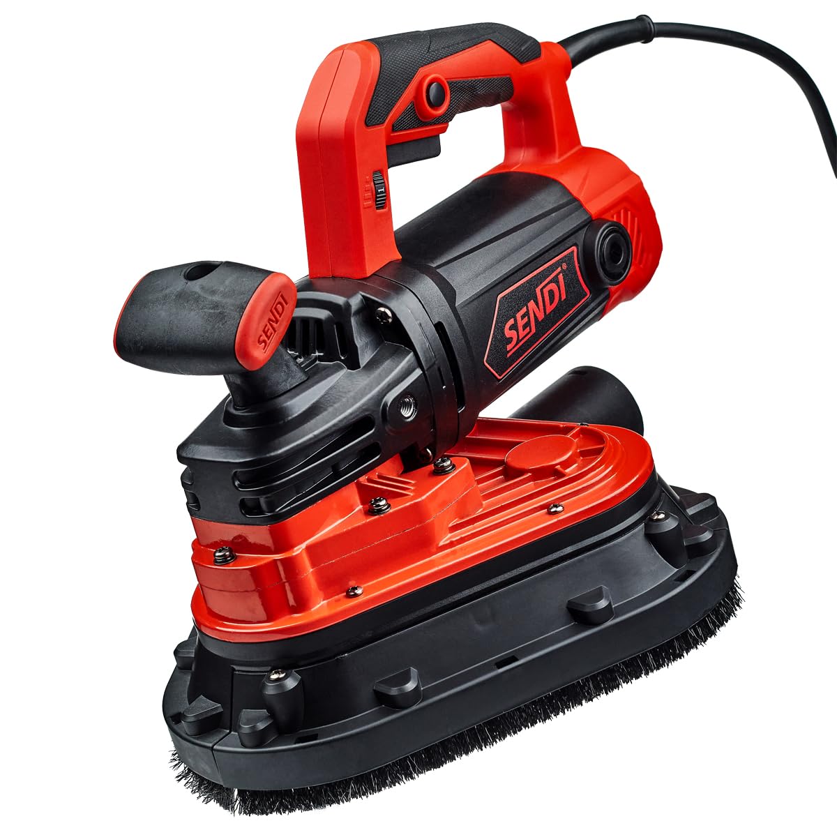 SENDI TRIPPLE GS - Ponceuse de surfaces telles que le béton, l'adhésif, la peinture, etc. - Trois axes rotatifs interchangeables - Moteur puissant - 2450 W et 230 V - Avec polissage