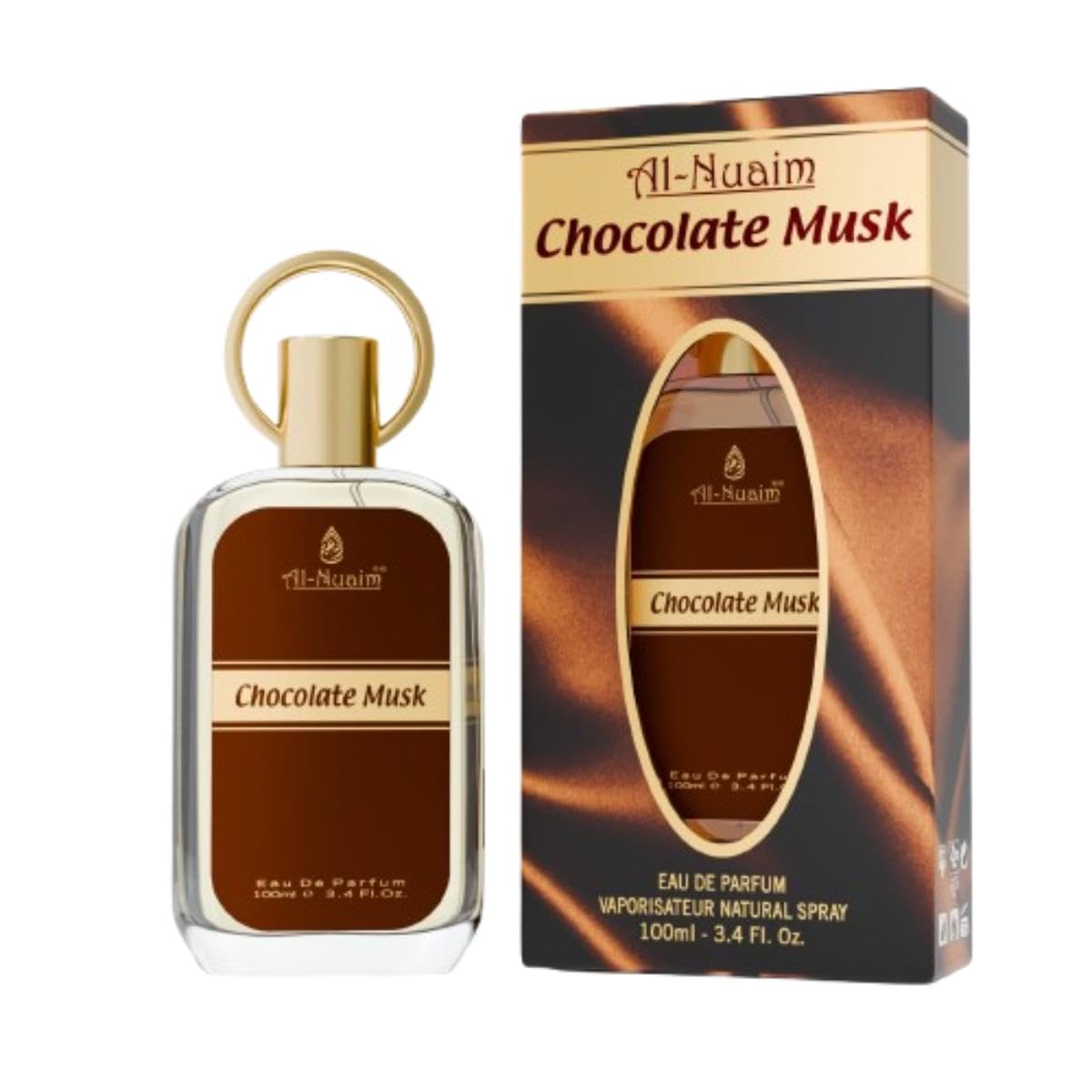 Al-Nuaim Chocolate Musk Eau De Parfum For Men & Women - 100ml | Long Lasting Perfume-picture-12