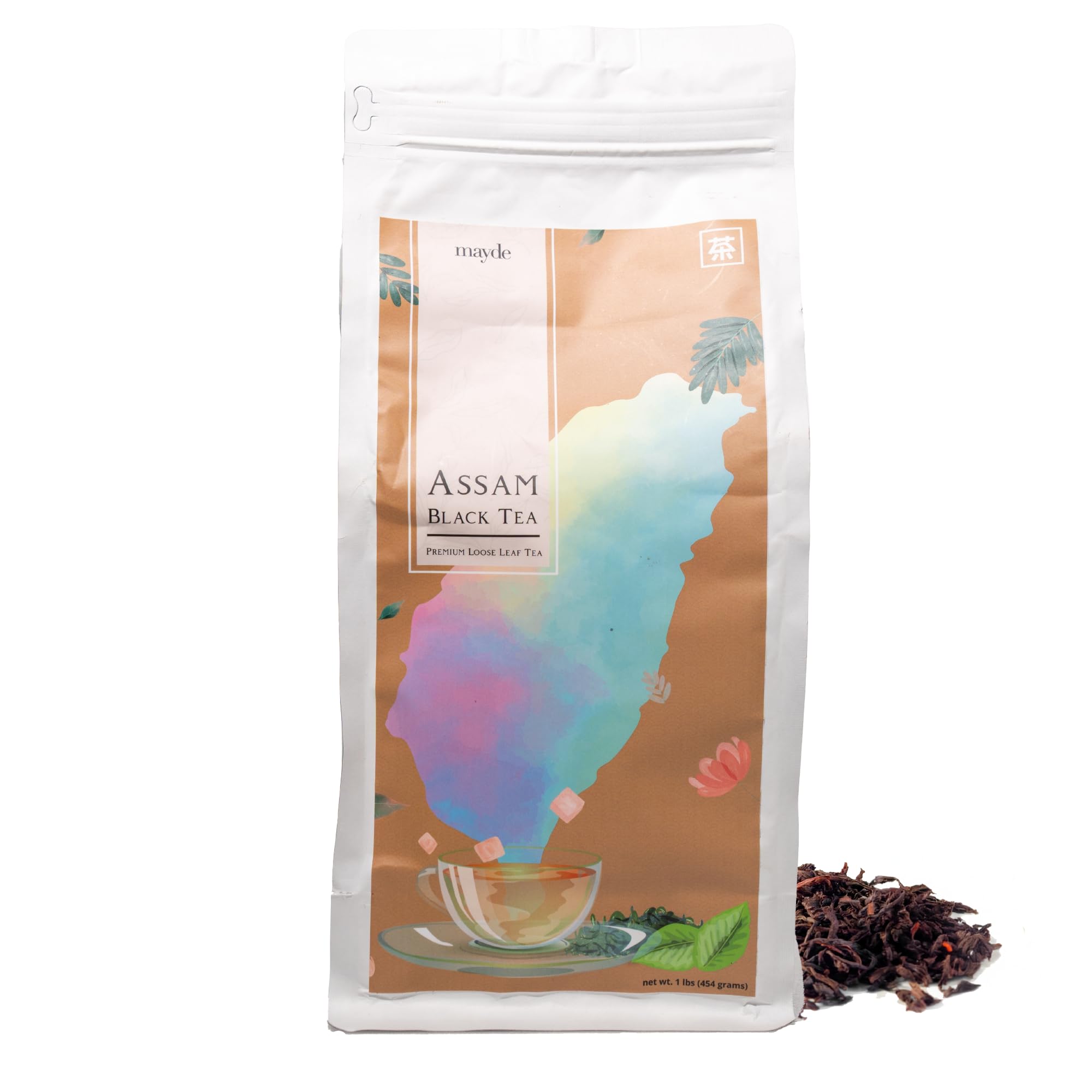 Assam Black Loose Leaf Tea - Premium Taiwanese Tea, 1 lb (16 oz)