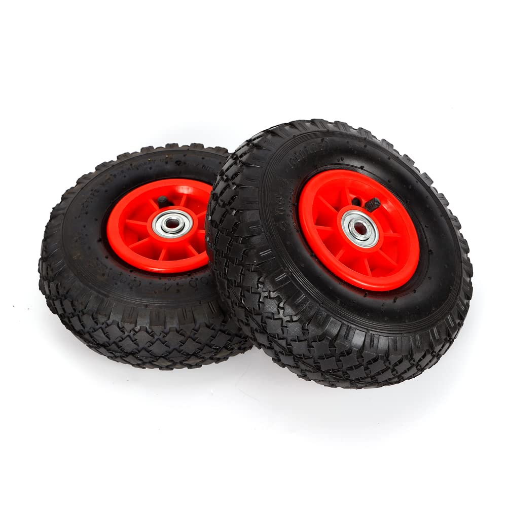 Boat Launching Wheels,300LBS Loading Capacity Inflatable Boat Launch Wheels,4" Launching Dolly Wheels,14PSI Inflatable Boat Launching Wheels Dinghy Wheel