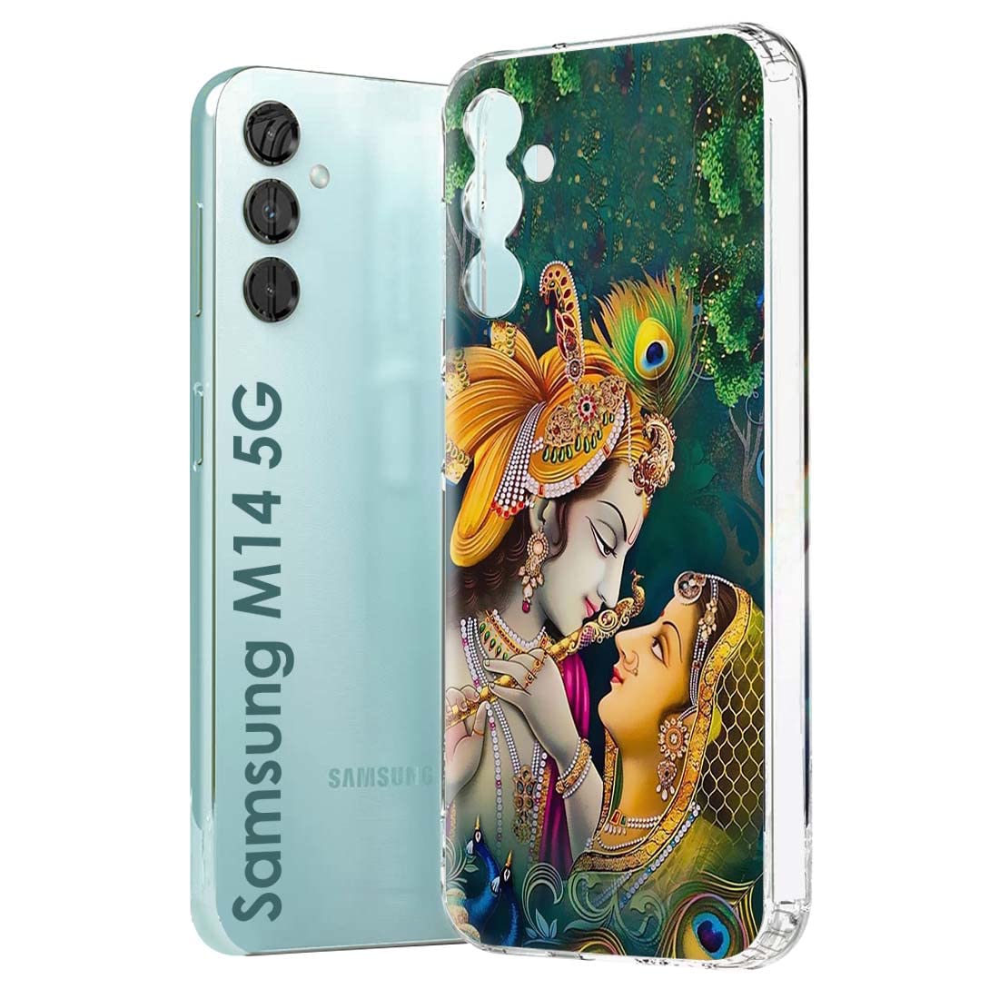 Fashionury Soft Silicon Slimfit Back Cover for Samsung Galaxy M14 5G Stylish Printed Back Cover for Samsung Galaxy M14 5G -D0005 (B0C3HW79G9) Amazon Price History, Amazon Price Tracker