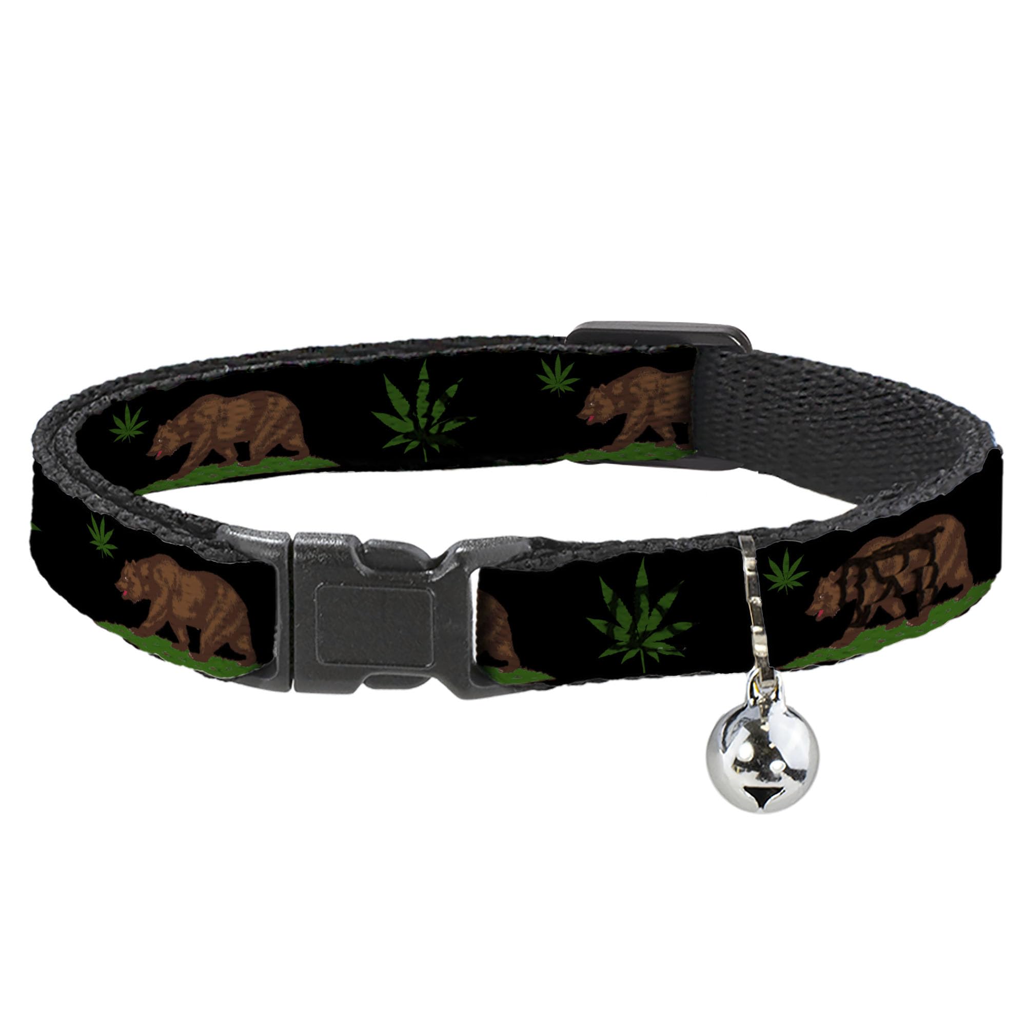 Collar para gato antiasfixia con hebilla de liberación Buckle-Down mediano de 22 cm