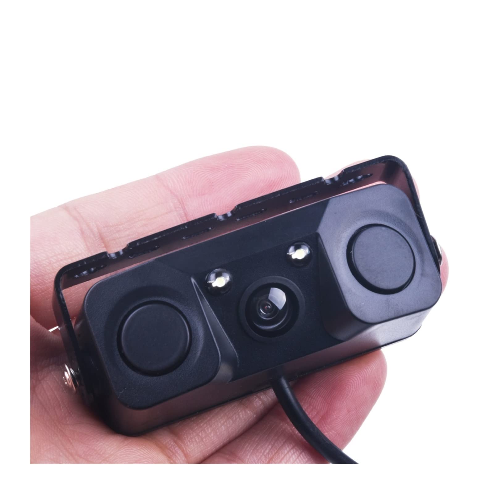 Sensor De Aparcamiento De Vídeo 3 En 1, Cámara De Visión Trasera De Marcha Atrás For Coche con 2 Sensores De Detector De Radar, Indicador De Alarma Bibi