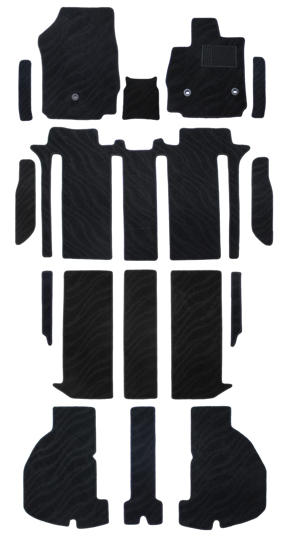 Amazon | ZeroCircle【トヨタ アルファード30系】フロアマット  