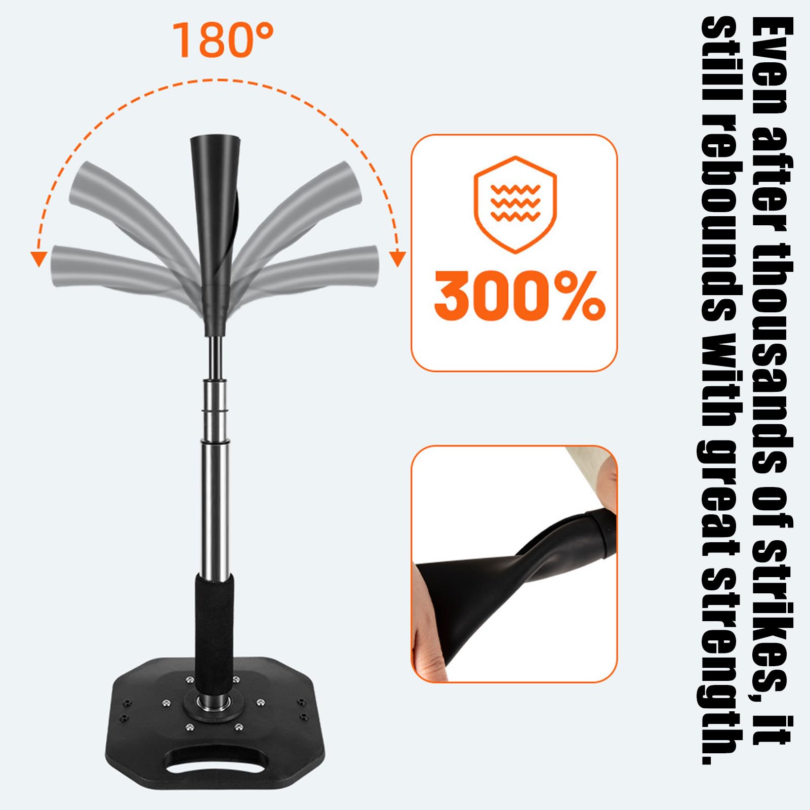 Bateo con base, base de práctica en interiores y exteriores, altura ajustable para práctica de béisbol en interiores y exteriores