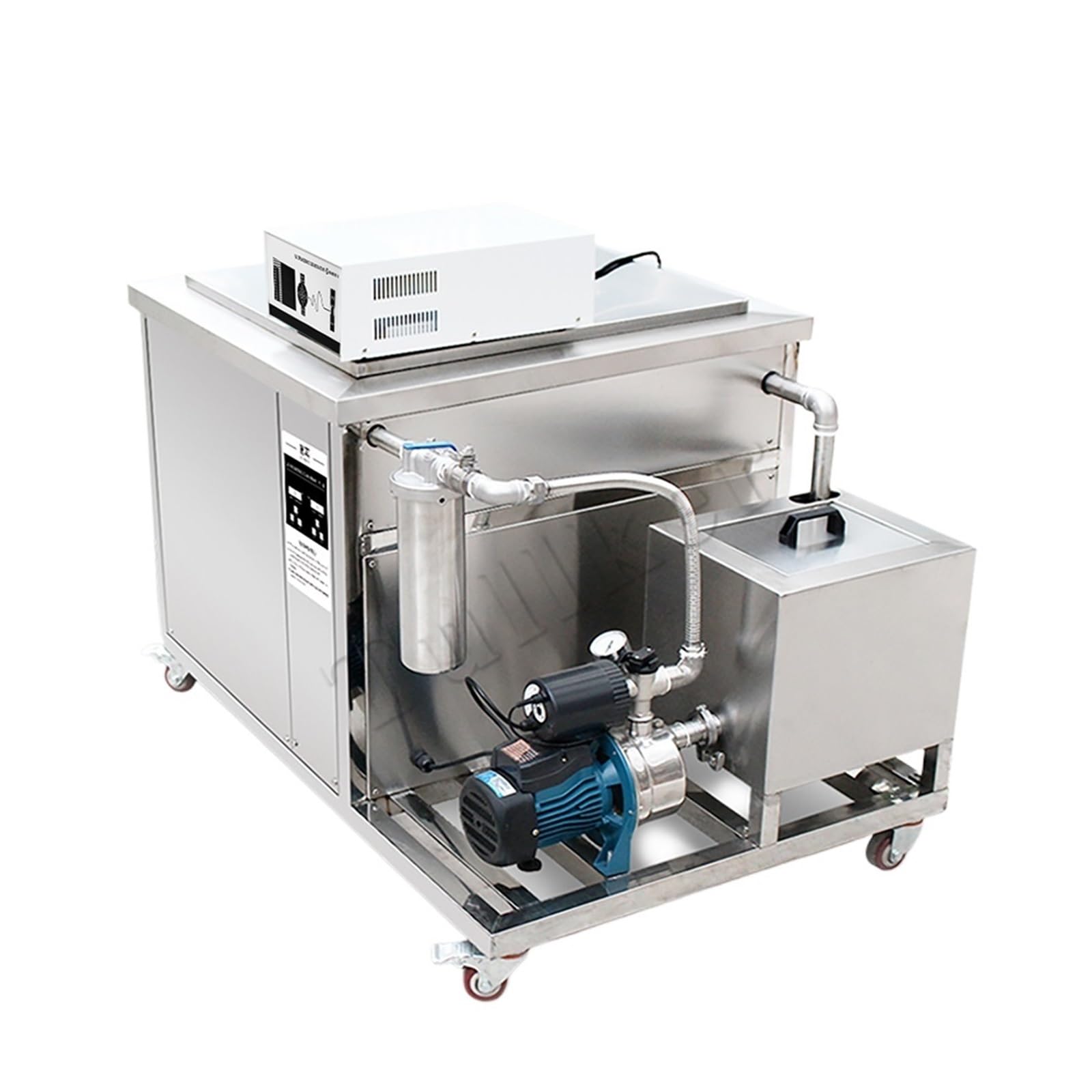 Limpiador ultrasónico Industrial de 38L, Filtro for Piezas de automóviles, máquina de Limpieza por ultrasonidos, baño de carbón, Placa Base, Lavado de Laboratorio