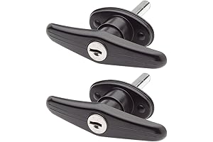 Bauer T-Lock Handle (Pack of 2) Keyed with Key K-127