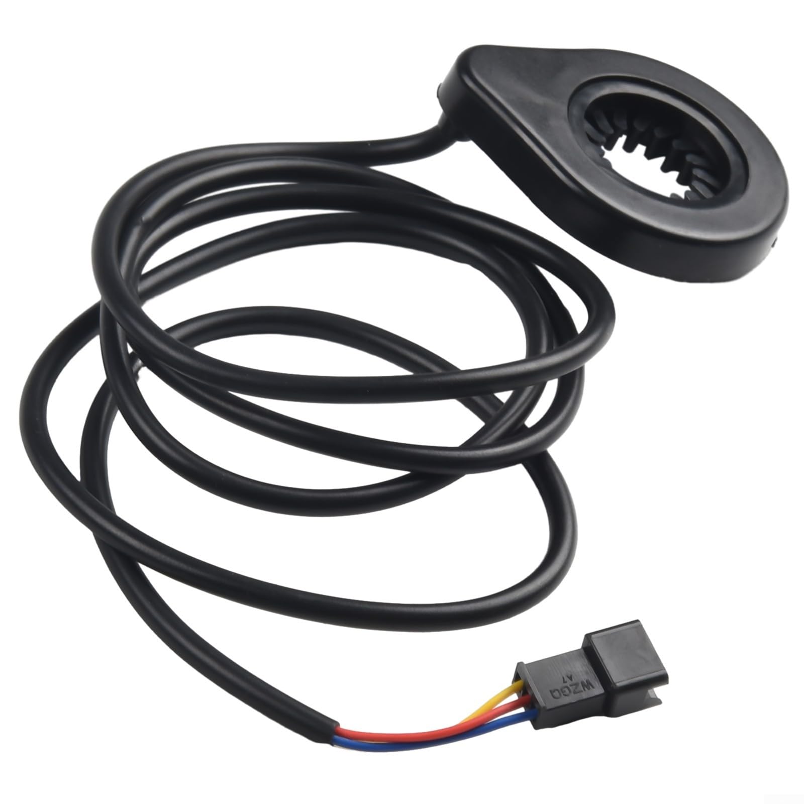 Electric For Bike Pedal Assist Sensor for E Bikes, 12 Magnet Dual Hall Speed Sensor Compatible with Most Electric For Bicycle Models, ABS Material(1PC)