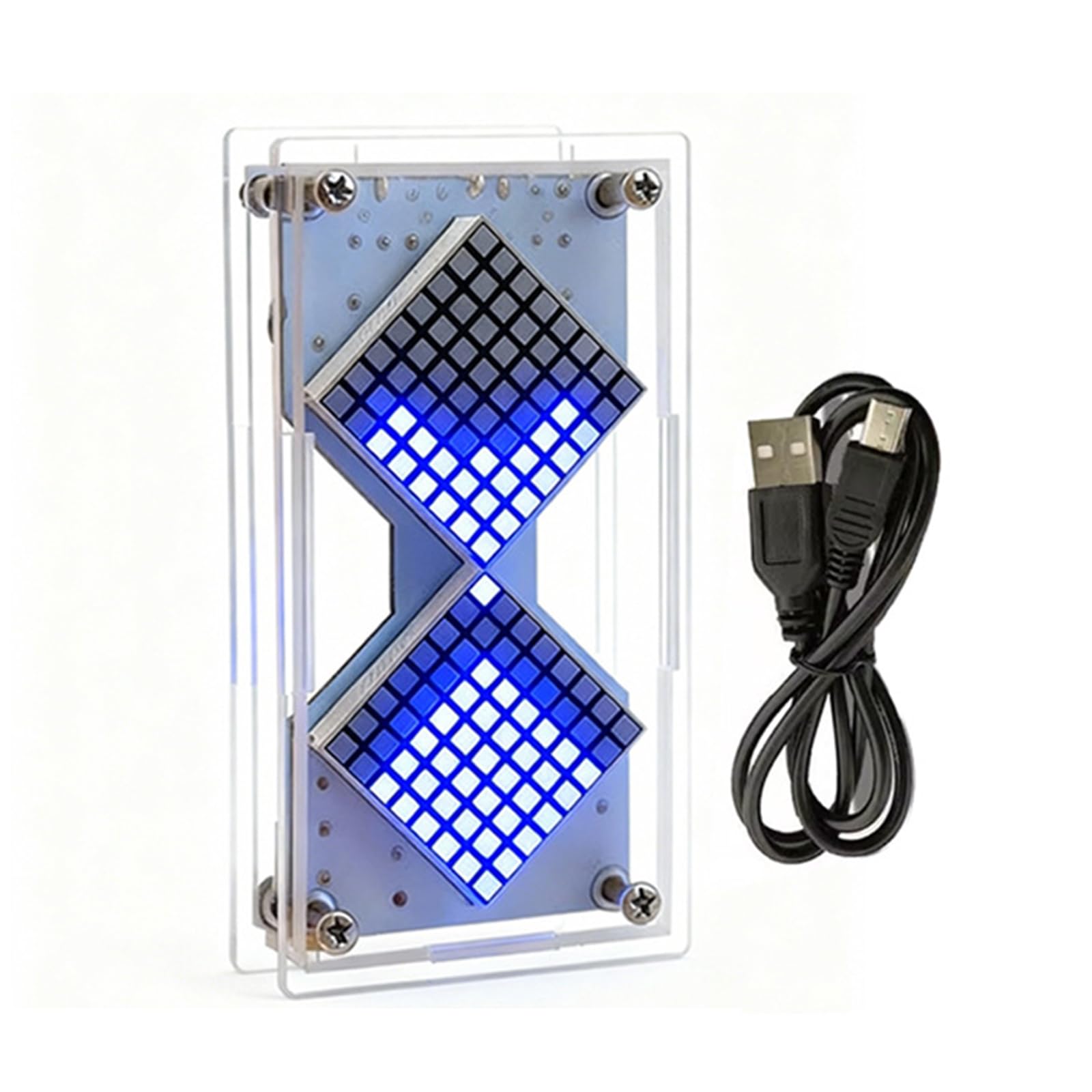 LED Dot Electronic Electronic Soldering Practice Component Gravitation Sensing Timer Management Timer