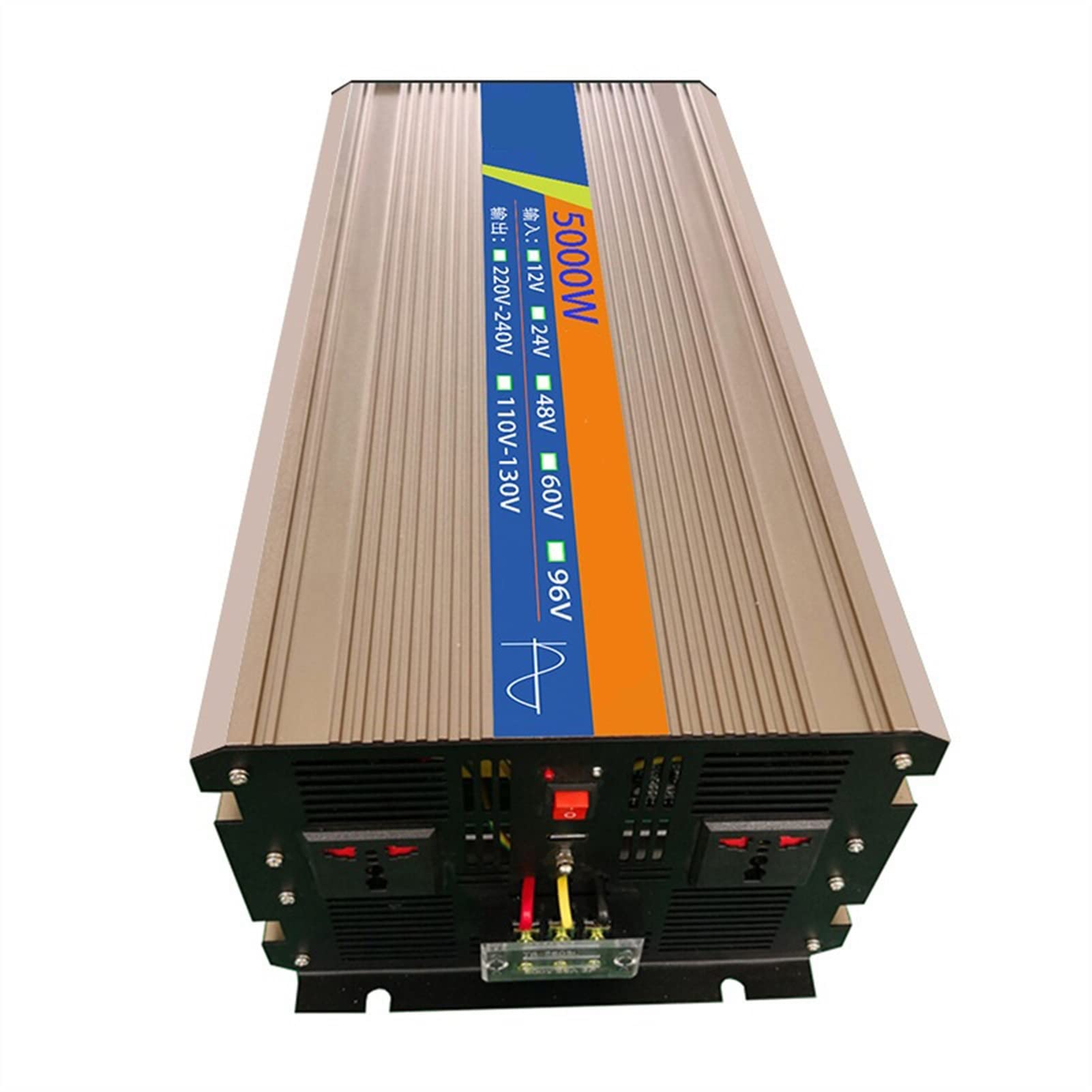 Inwerter Solarny, 500. 0W24V. Falownik klimatyzacji Rv. Pure Sine Wave Inverter Solar Carging