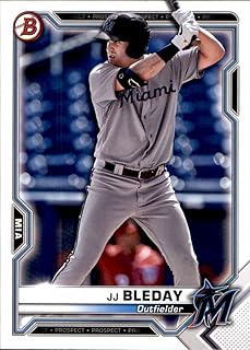2021 Bowman Prospects #BP-93 JJ Bleday Miami Marlins MLB Baseball Card NM-MT