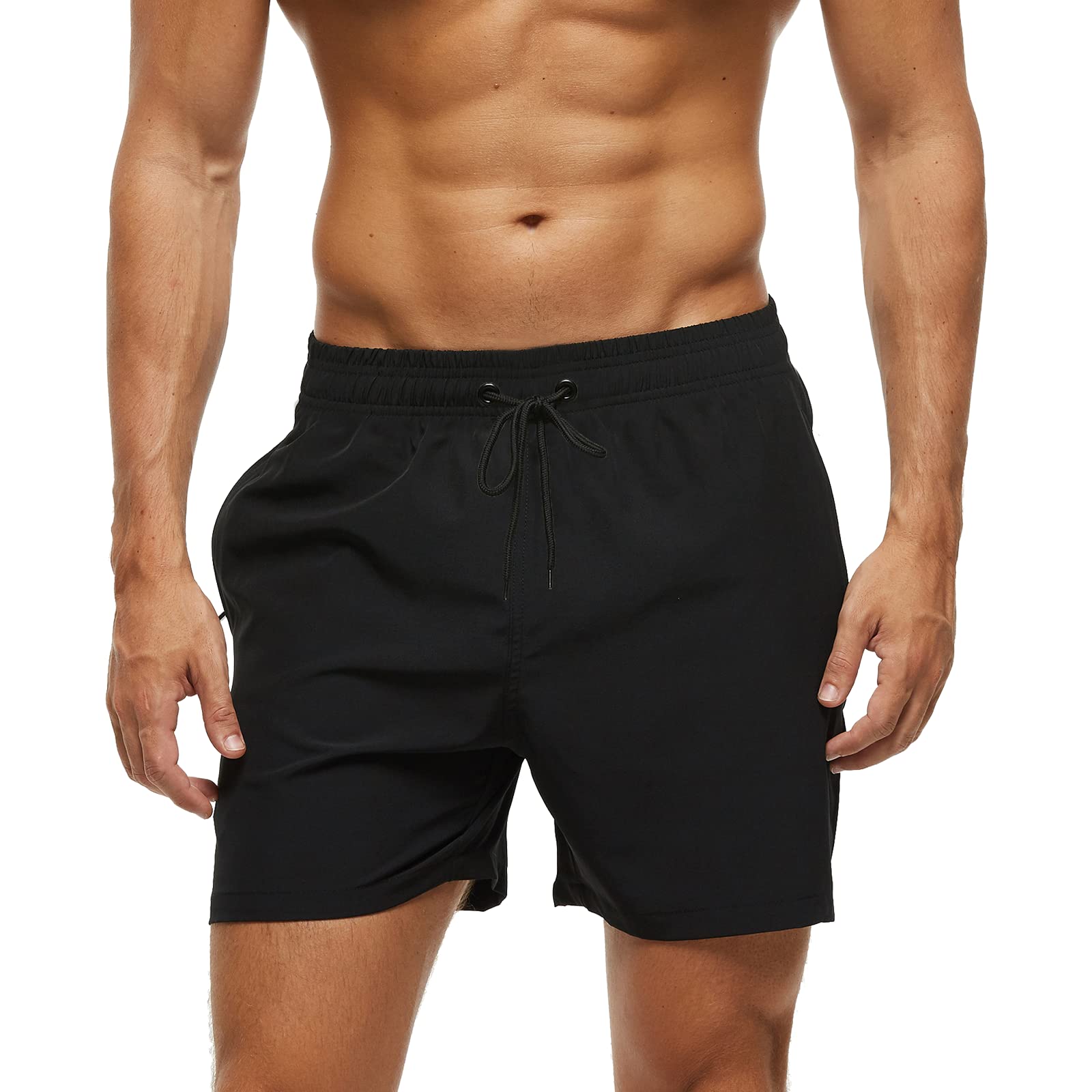 Aisprts Bañador Hombre Corto Shorts de Secado Rápido con Malla Forro Verano Bañador Natacion Hombre Pantalones Cortos Hombres para Playa Surf