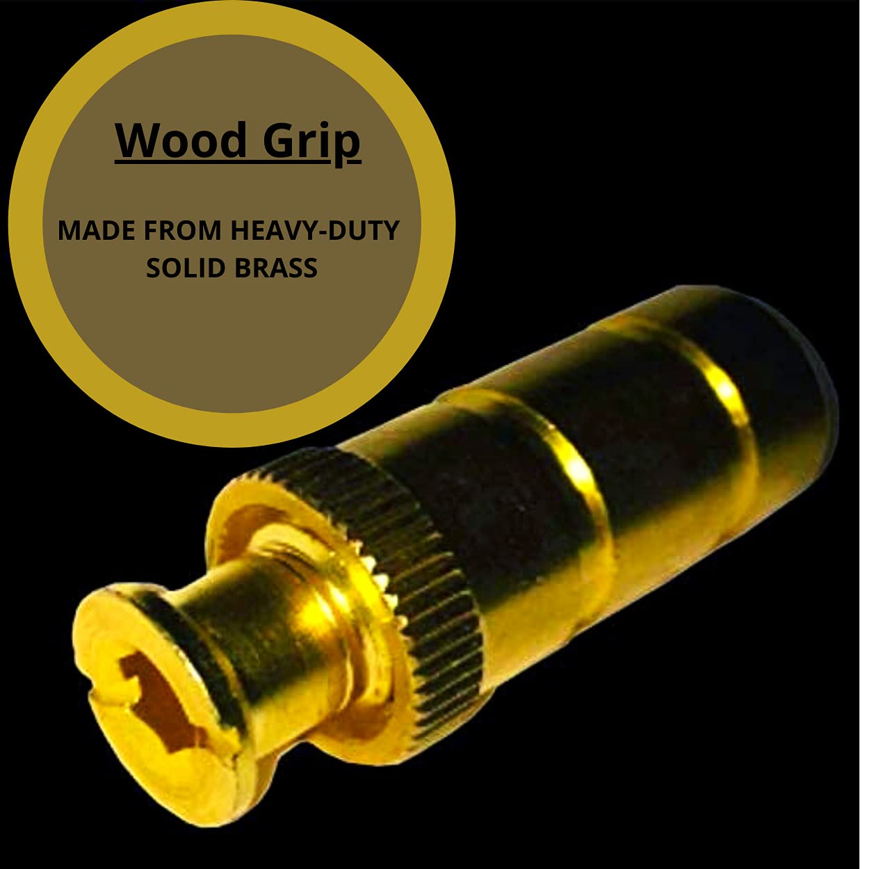 Woodgrip 10 Pack Brass Pool Cover Anchors for Concrete - Universal Fit for Inground Pool Safety Covers - Easy Installation Closing Kit - Safety Covers - Rust Resistant Anchors