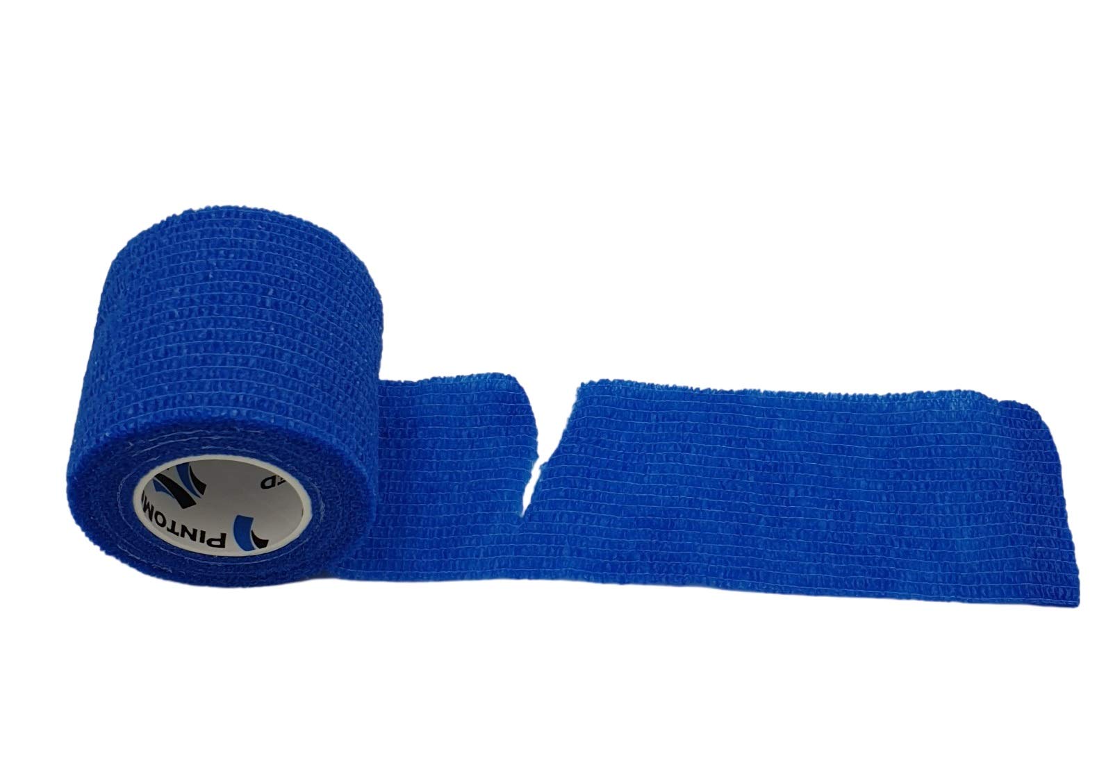 Venda Cohesiva 5xAzul y 5xVerde 10 rollos x 5 cm x 4,5 m autoadhesivo flexible vendaje, calidad profesional, primeros auxilios, lesiones de los deportes, rodillos embalados individualmente- Pack de 10