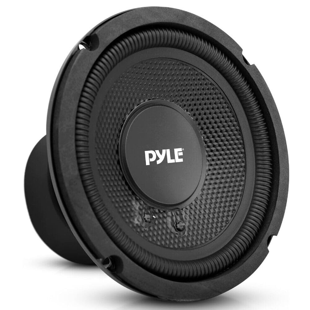 Kit Set para Pyle PLMW63 1 subwoofer 16,5 cm 165 mm 6,5" diámetro, 75 vatios rms 150 vatios máx, Bobina móvil Simple, impedancia 4 Ohm, 91 db, suspensión de Goma, Maletero de Coche, 1 Pieza