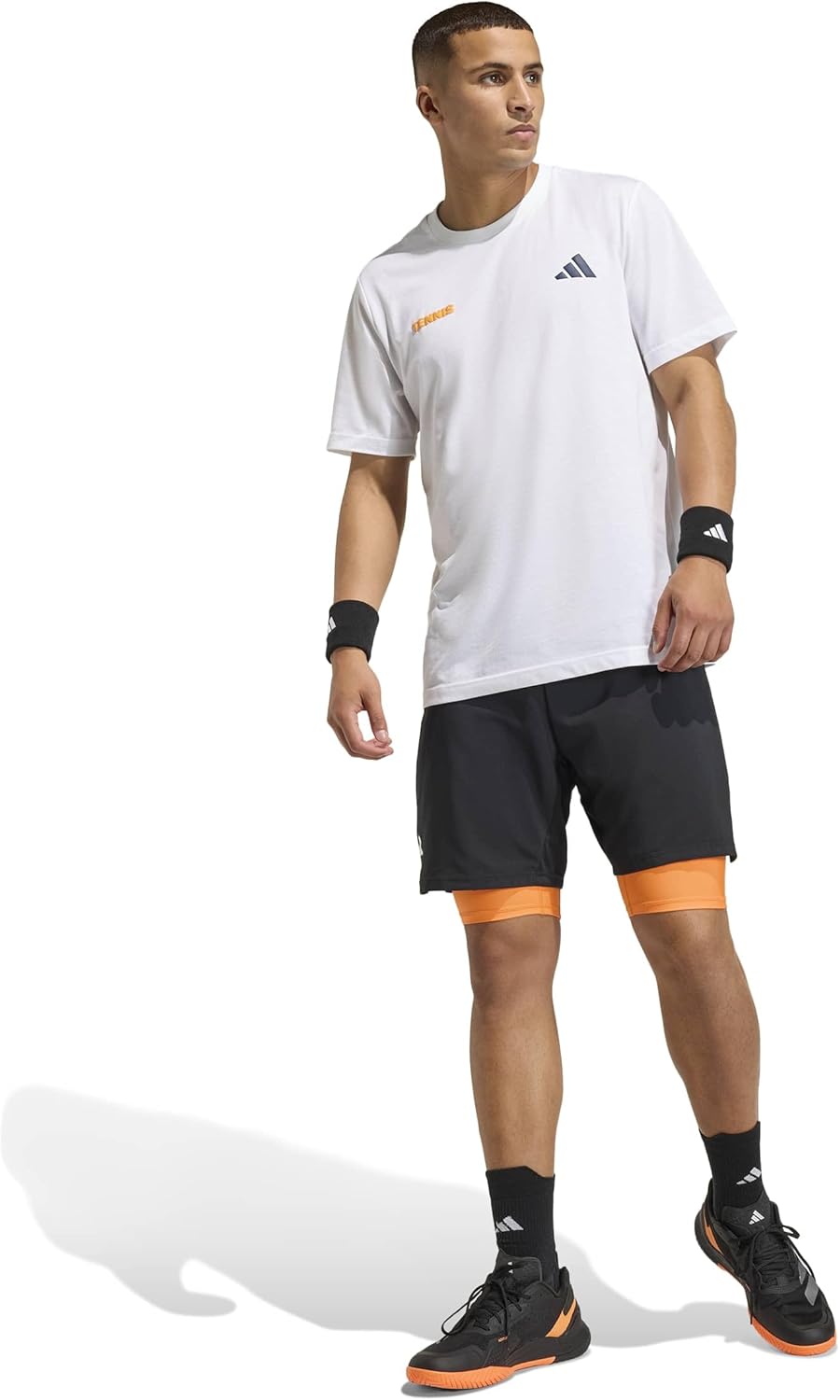 Adidas Mens Club Tennis Climacool Two-in-one Shorts