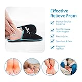 NEWGO Foot Ice Packs Slippers, 2 Pack Hot Cold Therapy Gel Ice Slippers for Plantar Fasciitis, Feet Neuropathy Pain Relief, Foot Pain, Chemotherapy, Toe Pain, Swollen Feet, Gout Relief (Black) - Image 2
