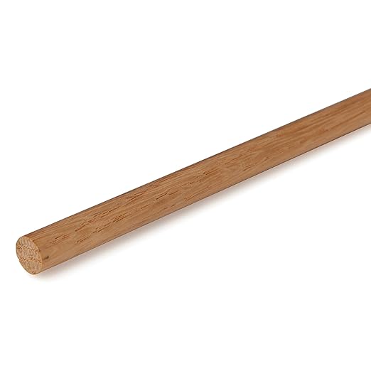 Cindoco Oak Dowel 3/8" Round, 36”, Single Piece