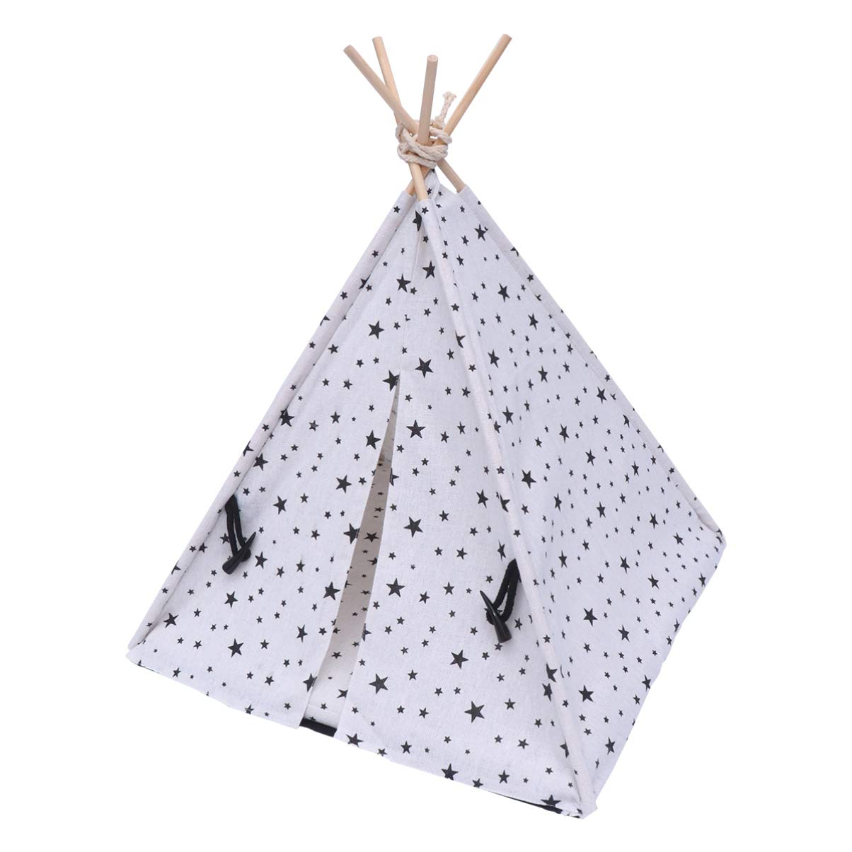 ULTECHNOVO pet tent pet teepee cot portable house washable cage washable dog beds for large s outside bed tent cat houses for outside heating guinea pig - Image 4