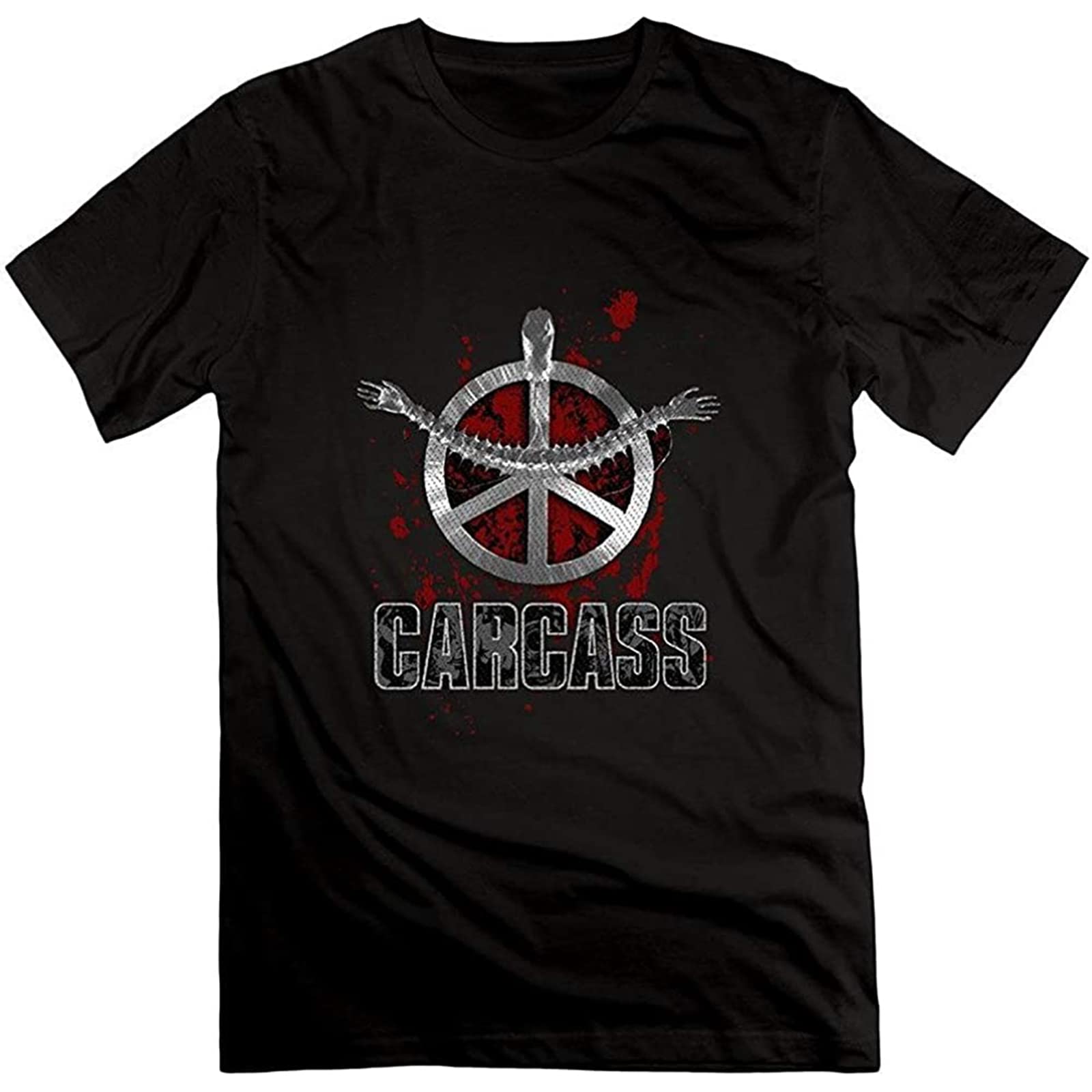 Carcass Band Men's T Shirt Black : Amazon.co.uk: Fashion