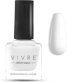 VIVRE Cosmetics Nail Polish, Quick Dry and Shiny, Halal, Vegan and Non Toxic, Long Lasting, Certified Breathable and Water Permeable - Soft Serve For Two