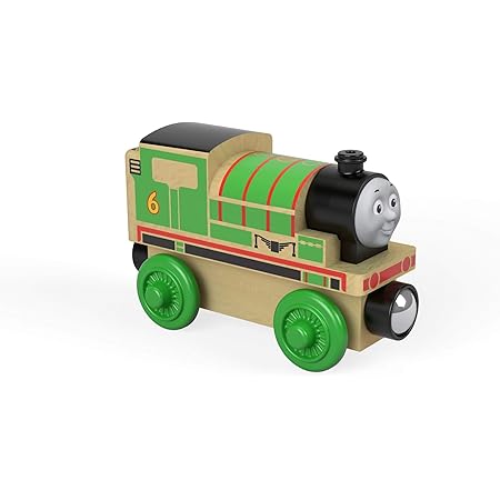 Amazon きかんしゃトーマス 木製レールシリーズ パーシー Fhm17 車両 おもちゃ