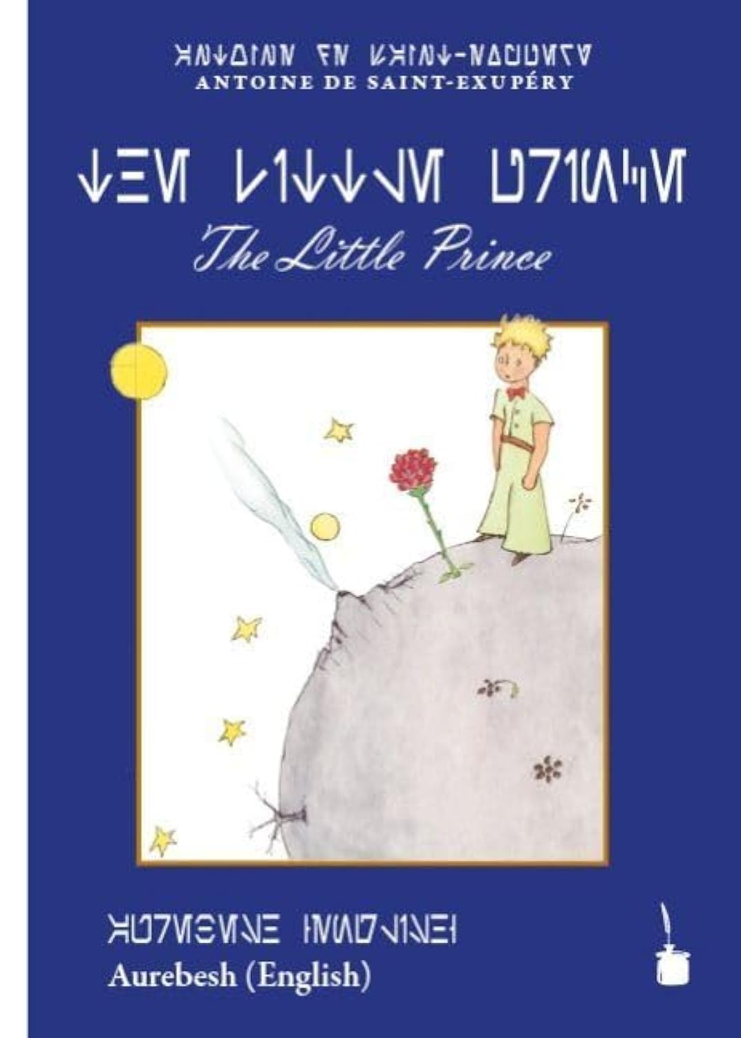 ABIS_BUCH Edition Der kleine Prinz Buch Transliteration ins Aurebesh-Alphabet