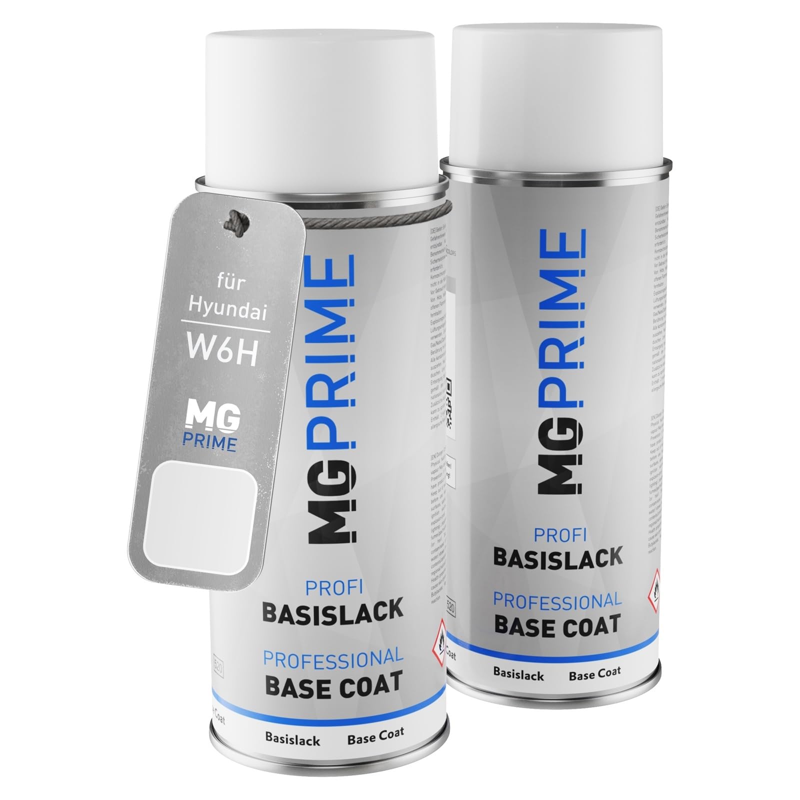 Mg Prime Serenity White Pearl Car Paint Spray Cans For Hyundai W6h Primer Base Coat Spray Can 400Ml