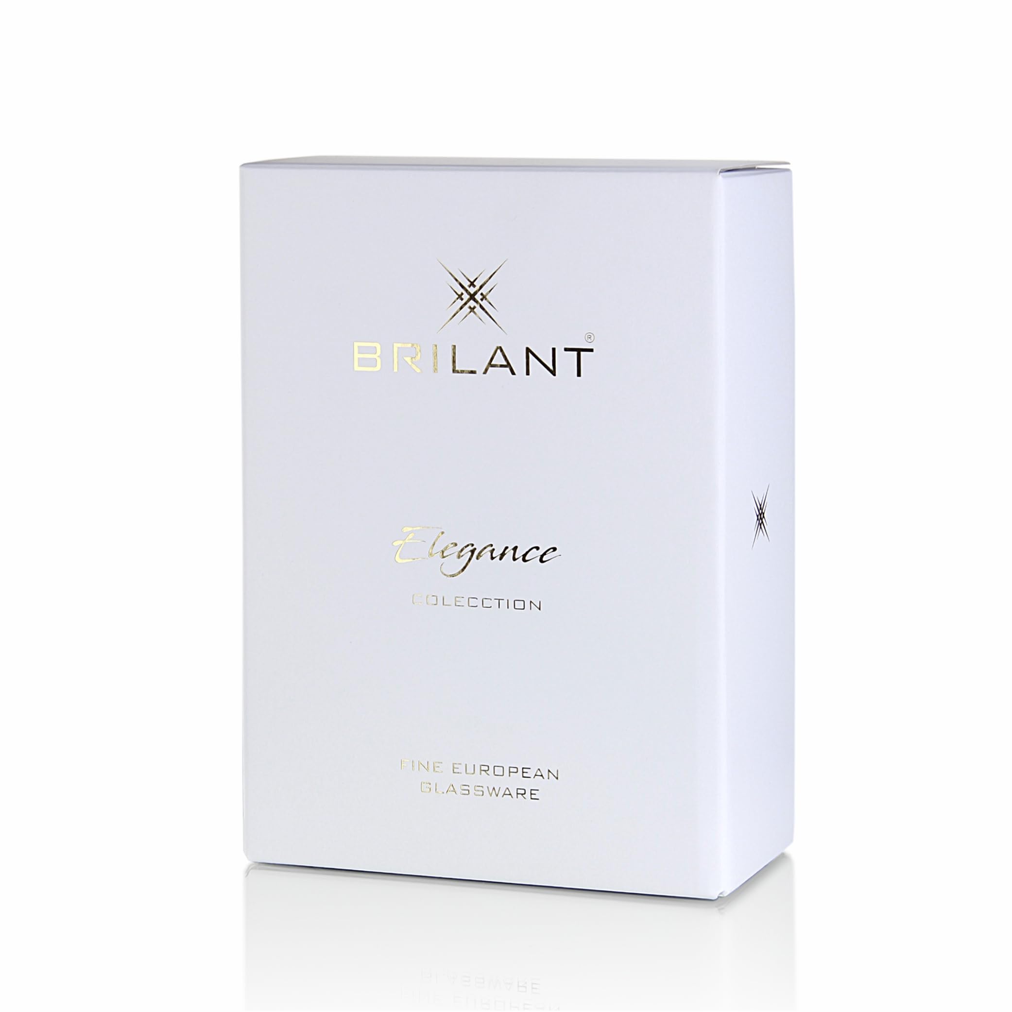 Siluette - Copas de vino blanco con diseño moderno de espirales satinadas con cristales premium, juego de copas de vino hechas a mano, elegante juego de vasos con paquete de regalo, 2 unidades
