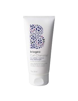 Briogeo Curl Charisma Rice Amino + Quinoa Frizz Control Gel | Curl Defining Styler for Wavy, Curly & Coily Hair Textures | Medium Hold | Vegan & Cruelty-Free | 5.5 fl oz