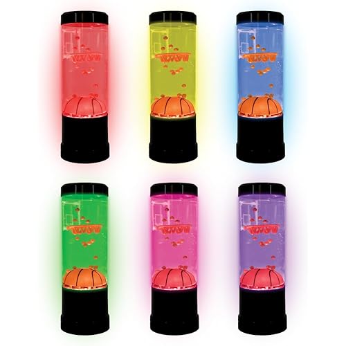 Basketball Motion Lamp with Color-Changing Light, LED Water Mood Lamp for Kids, Floating Basketball Decor, Night Light, Sports Room Decoration