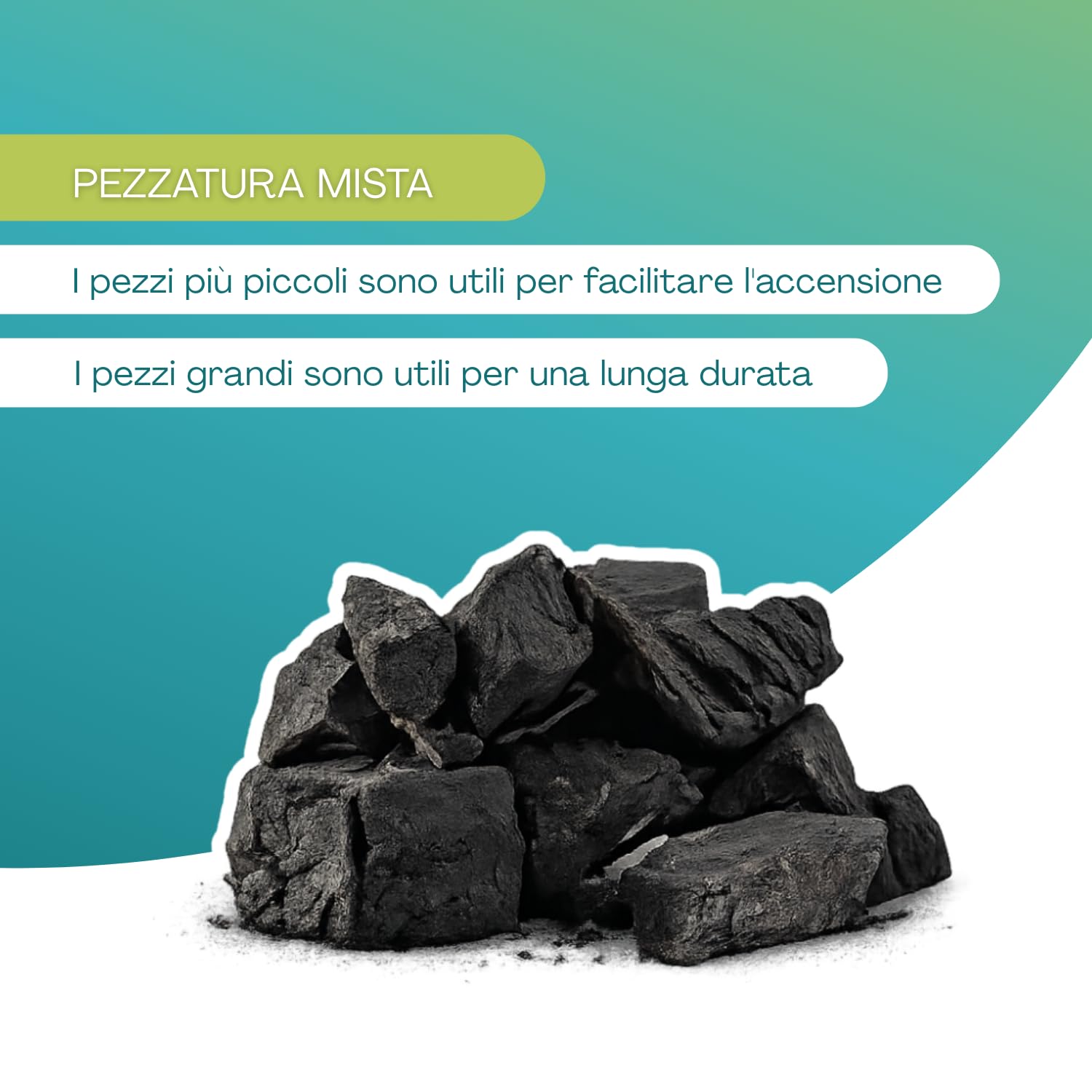 Virsus Carbone di Legna 1 Sacco da 9 kg Netti di Puro Carbone Vegetale per Barbecue, 100%, Combustibile Ecologico, Naturale, Grill, Grigliata o Barbecue da Tavolo (9Kg)