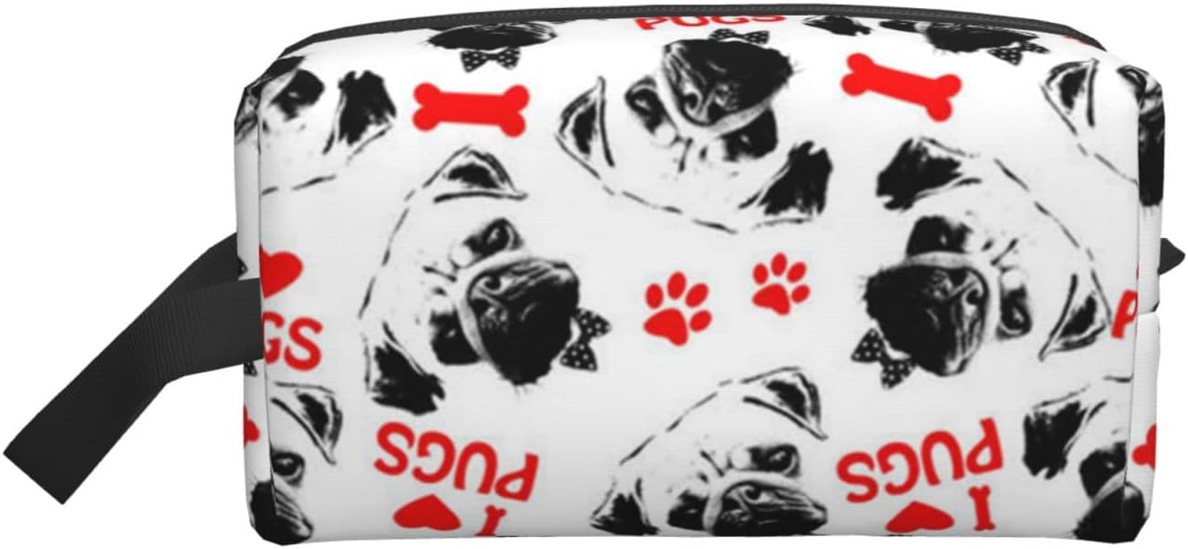 大容量化粧ポーチ 洗面用具入れ トラベルポーチ トイレタリーバッグ 吊り下げ 小物 収納 出張 海外 旅行グッズ パグ 犬柄 スカル印の女性軽量 携帯 便利ポーチ バスルームバッグ Eddiemarcon Com 大容量化粧ポーチ 洗面用具入れ トラベルポーチ トイレタリーバッグ 吊り下げ 小物 収納 出張 海外 旅行グッズ パグ 犬柄 スカル印の女性軽量 携帯 便利ポーチ バスルームバッグ Eddiemarcon Com