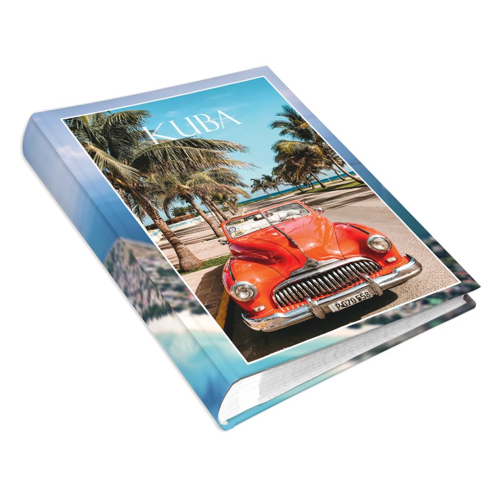 Urlaubsfotoalbum: Kuba, Fototasche für Fotos, Taschen-Fotohalter für lose Blätter, Urlaub Kuba, Handgemachte Fotoalbum (10x15 | für 300 Fotos)