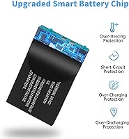 Vista 6 de Battery for Nintendo Gameboy Advance SP 1600mAh Rechargeable Lithium-ion Battery Replacement for Nintendo GBA SP AGS-001 SAM-003