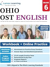 Ohio State Test Prep: Grade 6 English Language Arts Literacy (ELA) Practice Workbook and Full-length Online Assessments: OST Study Guide (OST by Lumos Learning)