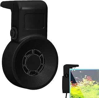 PAVIKE 水槽 扇風機 小型 2レベル風量調整 水槽用クーラー 水槽クーラー USB 水槽ファン冷却 取り付けが簡単 低騒音 水槽用 外付け吊り下げファン
