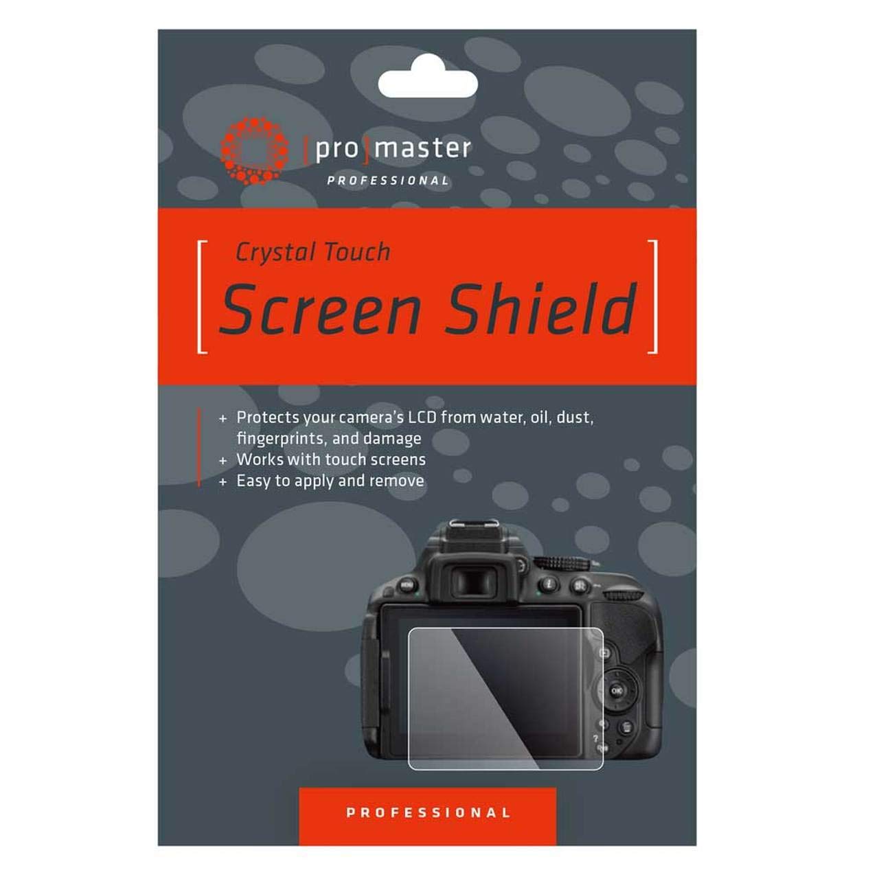 ProMaster Crystal Touch Screen Shield - Nikon D850, (Model 8623)