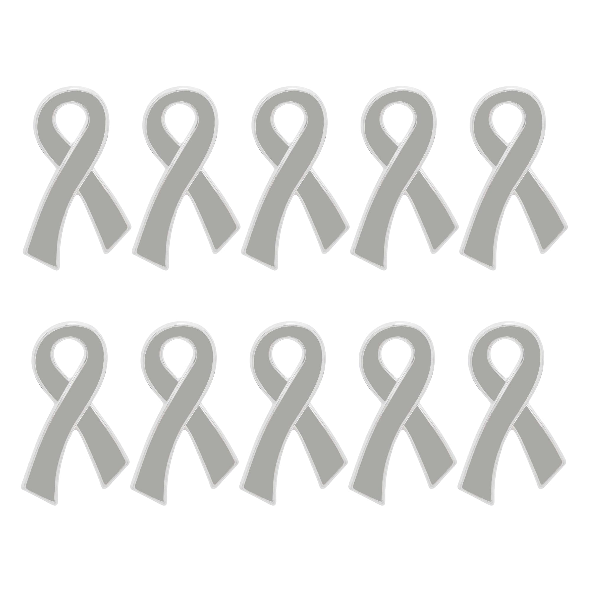 Ribbon Pins 1/5/25/100 for Cancer &amp; Disease Awareness - Various Causes - Bulk Quantities Available for Support Groups and Fundraising