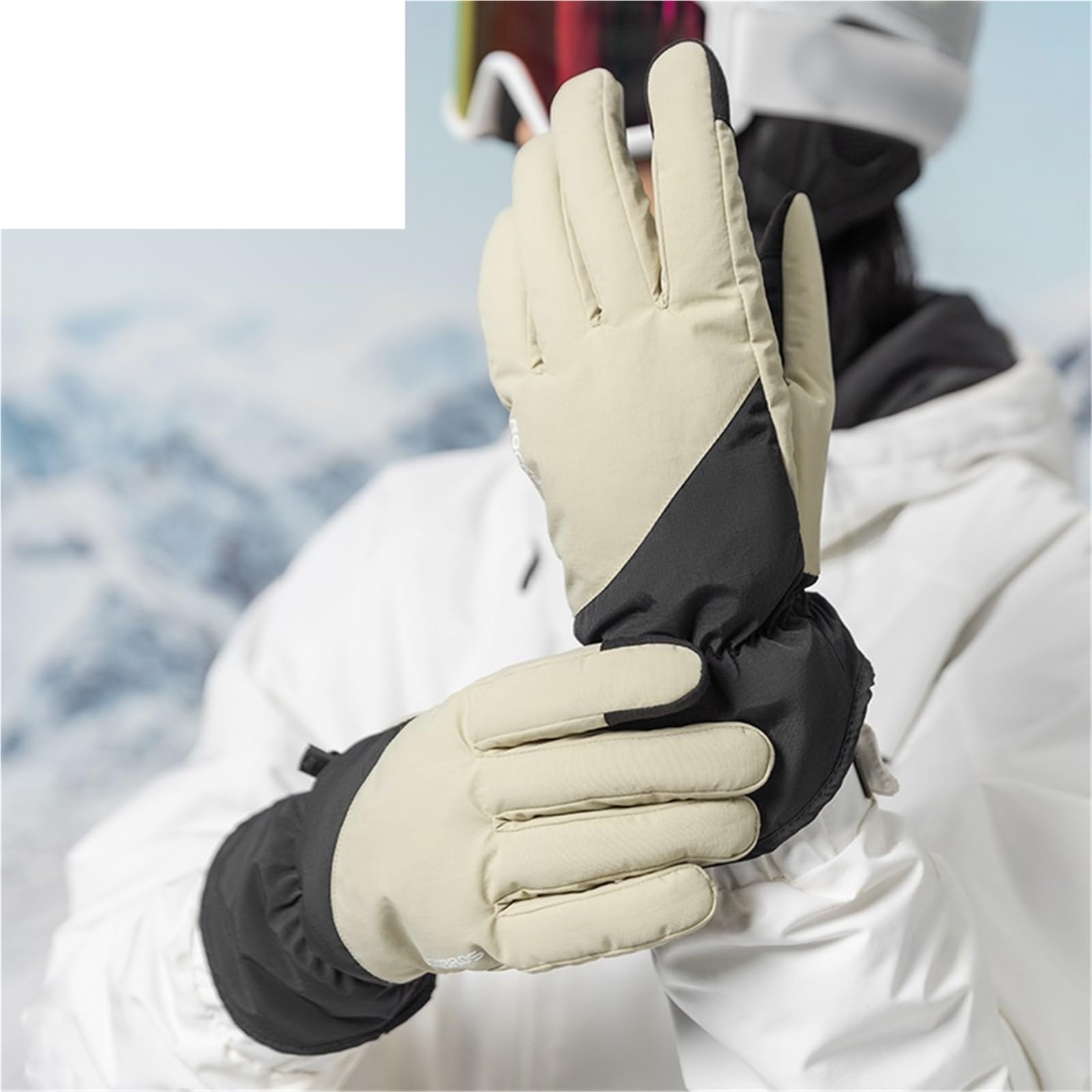 Guanti Da Neve Guanti invernali da sci e snowboard, touch screen, spessi, in pile termico, for moto, bicicletta, for tenersi al caldo, escursionismo
