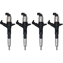 4pcs Fuel Injector 095000-8940 DZ100214 RE543266 Compatible with John Deere 4045T Engine