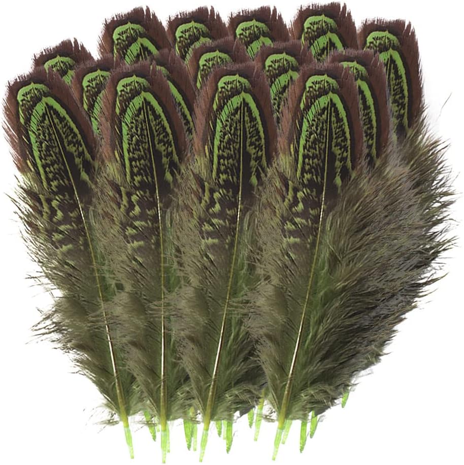 100 x Natural Rooster Feathers 5-8 cm Handmade Rooster Feathers Decoration Feather for DIY Earrings Jewellery Dreamcatcher Making Decorations Baby Shower Home Wedding