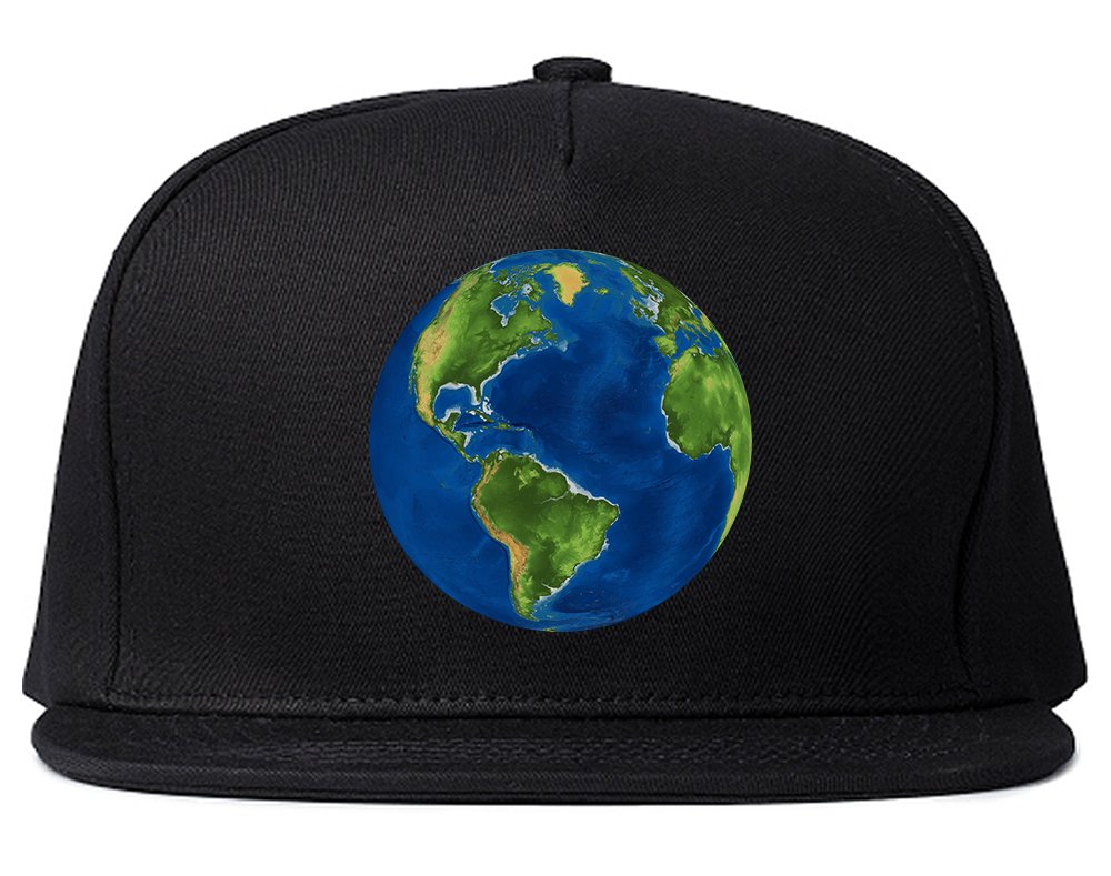 Kings Of NYEarth Globe Snapback Hat Cap