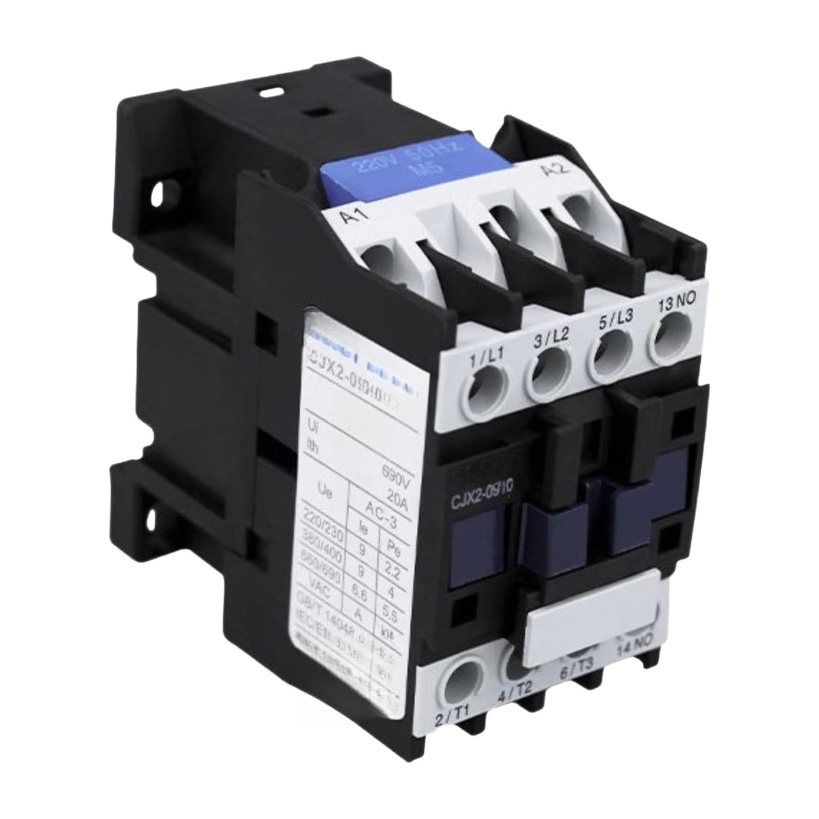 Contattore CA CJX2-1210 1810 2510 3210 6511 monofase 220V trifase 380V(110V; CJX2-2510)
