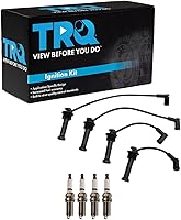 Vista 22 de Kit de Bujías de Iridium TRQ 5 Piezas Bujías de Iridium Compatibles con Chevrolet Aveo 2004-2008 2007-2008 Aveo5