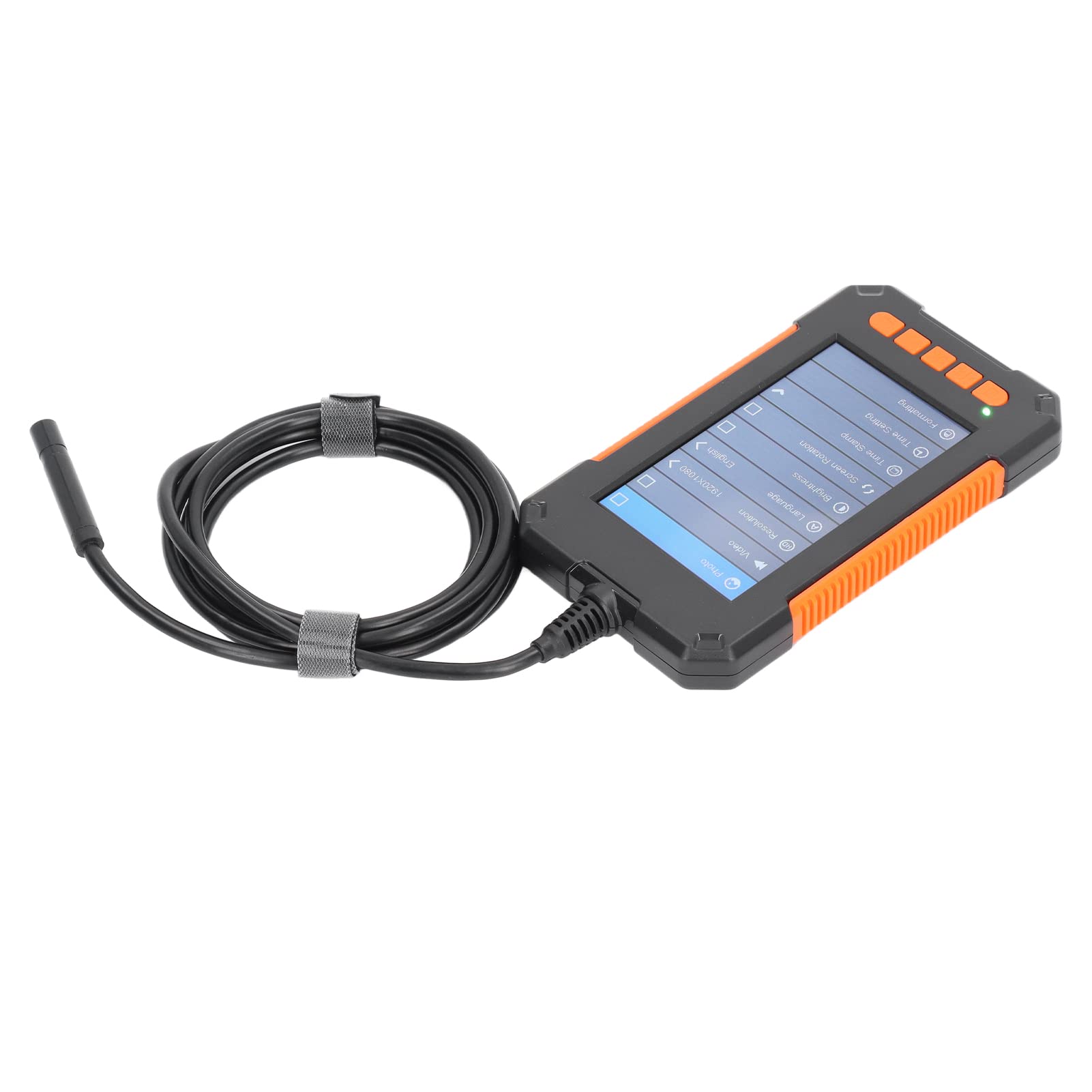 Industrielle Endoskop 1080P IP67 wasserdichte Endoskop-Inspektionskamera mit 4,3-Zoll-Bildschirm für Enge Orte und Dunkle Umgebungen (5M)